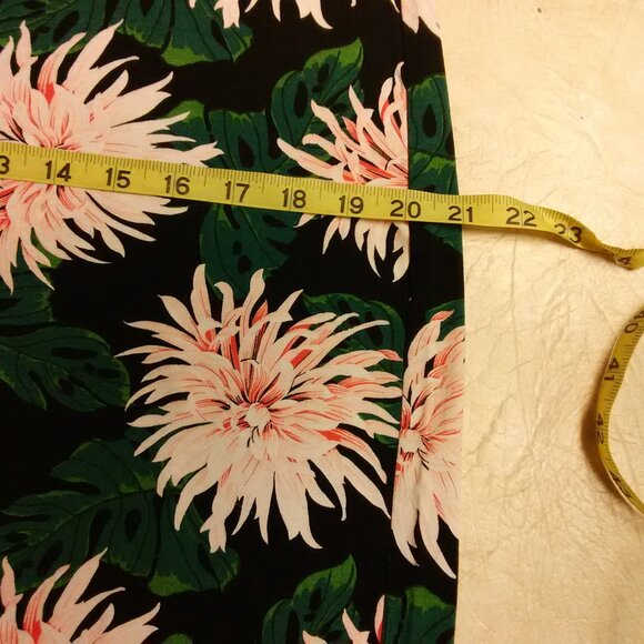 Karen Kane soft pants NWT tropics print size large L - new with tags - Picture 9 of 15